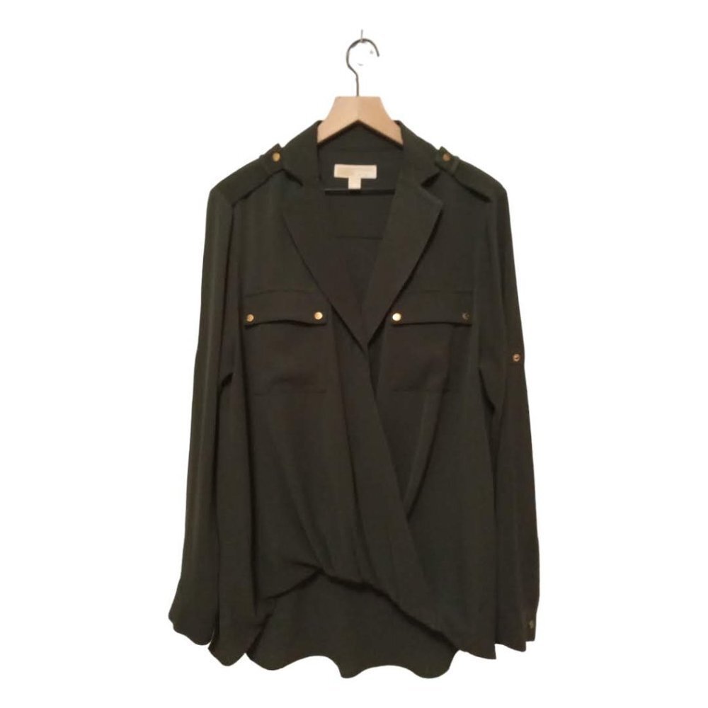 Women's Olive Green Blouse